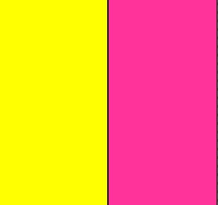yellow pink